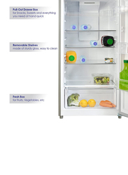 Super General 410L Gross Top Mount Refrigerator Freezer, SGR410l, Silver