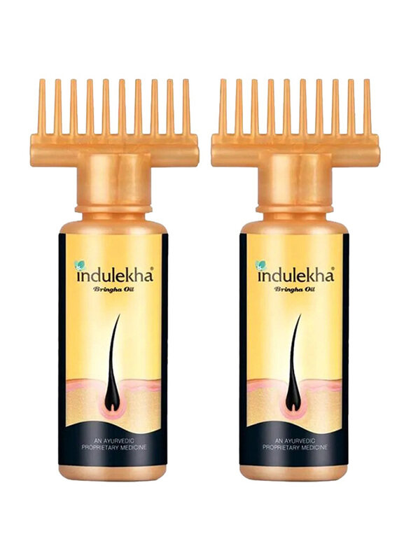 

Indulekha Bhringa Hair Oil Set for All Hair Types, 100ml, 2 Pieces