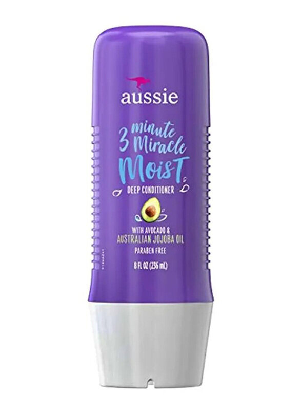 Aussie 3 Minute Miracle Moist Hair Conditioner, 256ml