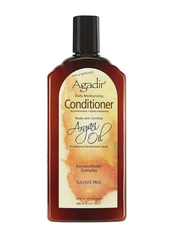 Agadir Argan Oil Daily Moisturizing Conditioner for All Hair Types, 366ml