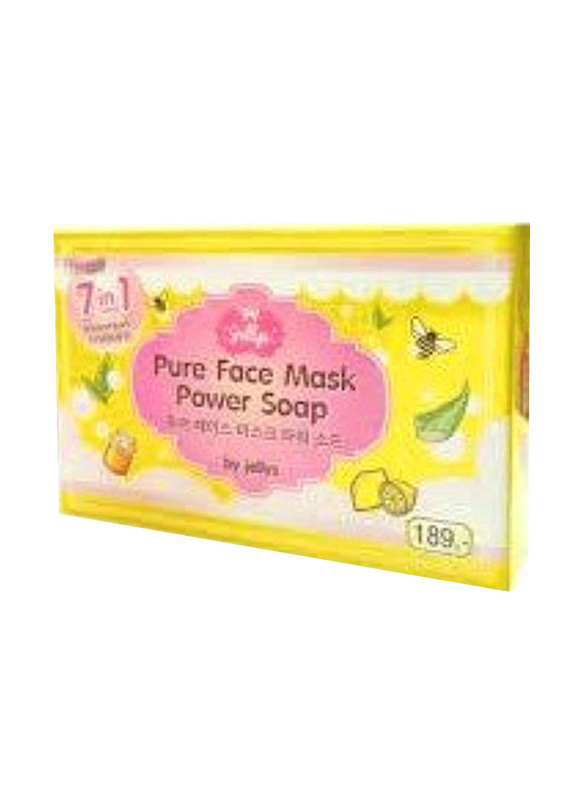 Jelly 7 In 1 Pure Face Mask Power Soap Bar, 80gm