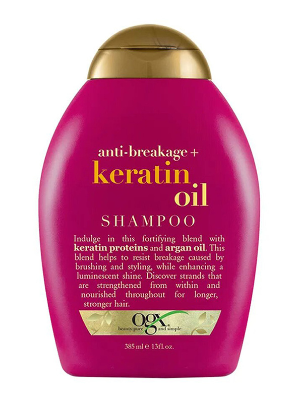 Ogx Anti Breakage Plus Keratin Oil Shampoo, 385ml