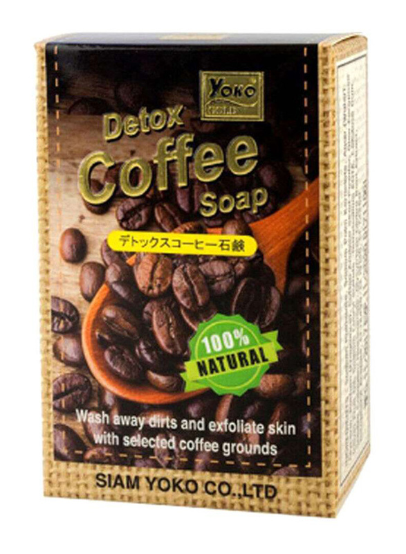 Yoko Detox Coffee Soap Bar, 80gm