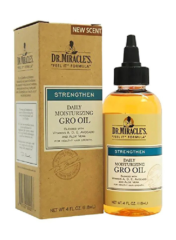 Dr. Miracle's Daily Moisturing Gro Hair Oil, 118ml