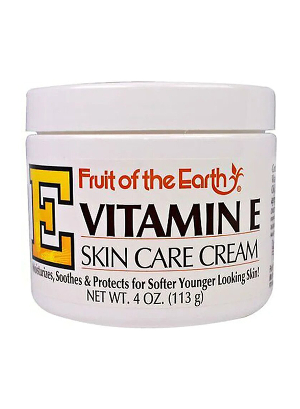 Fruit of The Earth Vitamin E Moisturizer Skin Care Cream, 113gm