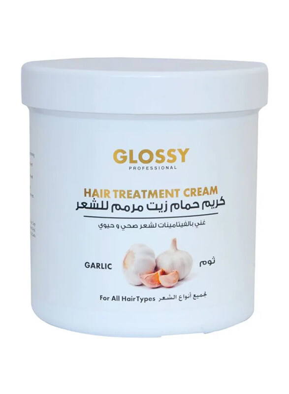 

Glossy Professional Garlic Hair Treatment Cream for All Hair Types, 1000ml