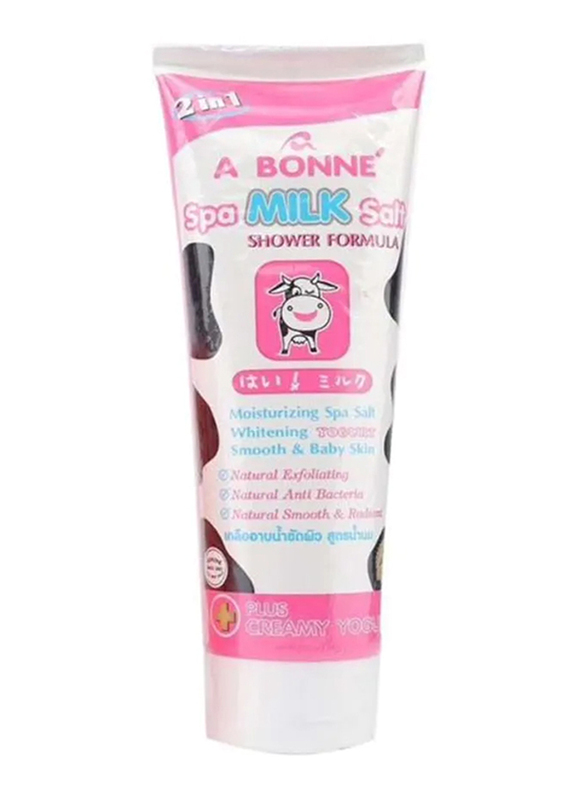 A Bonee 2-in-1 Spa Milk Salt Shower Formula, 350gm