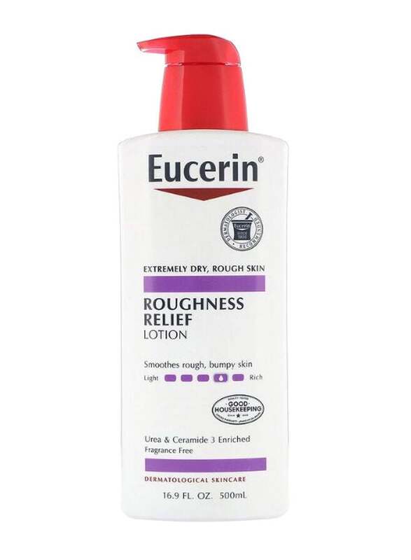 Roughness Relief Lotion - Full Body Lotion for Extremely Dry, Rough Skin - Pump Bottle White 500ml