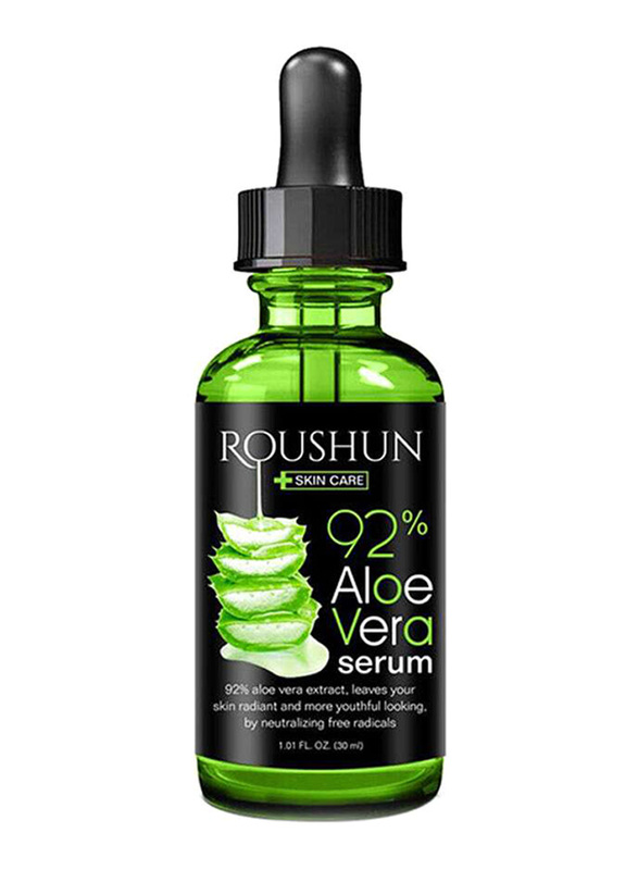 Roushun 92% Aloe Vera Serum, 30ml