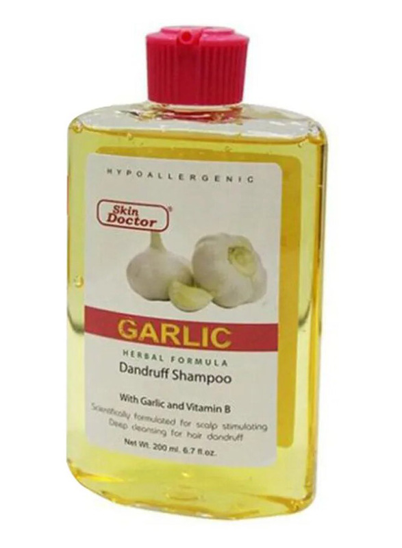 

Skin Doctor Garlic Herbal Formula Dandruff Shampoo for All Hair Types, 200ml