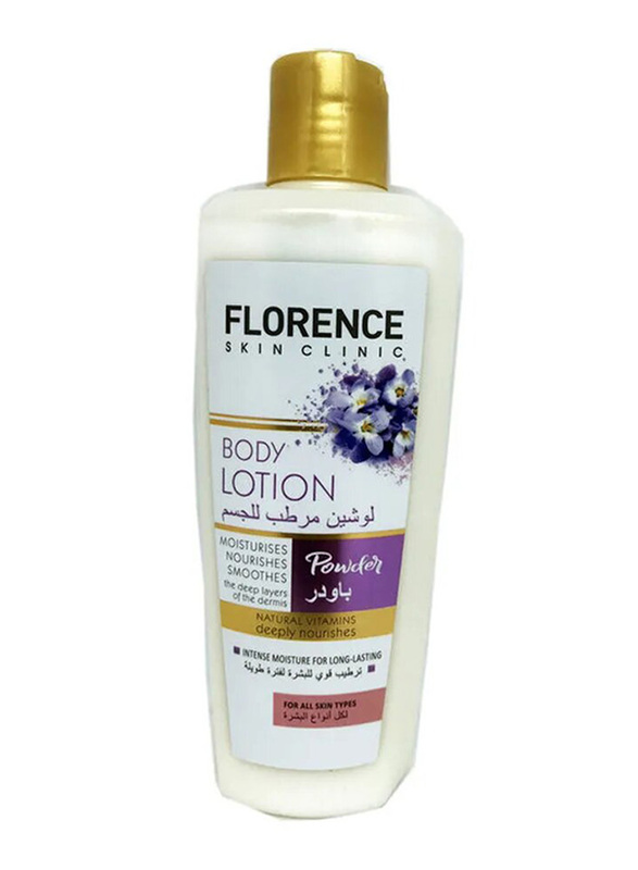 

Other Brand Florence Skin Clinic Body Lotion Powder White, 250ml