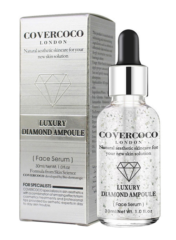 Covercoco Luxury Diamond Ampoule Face Serum, 30ml