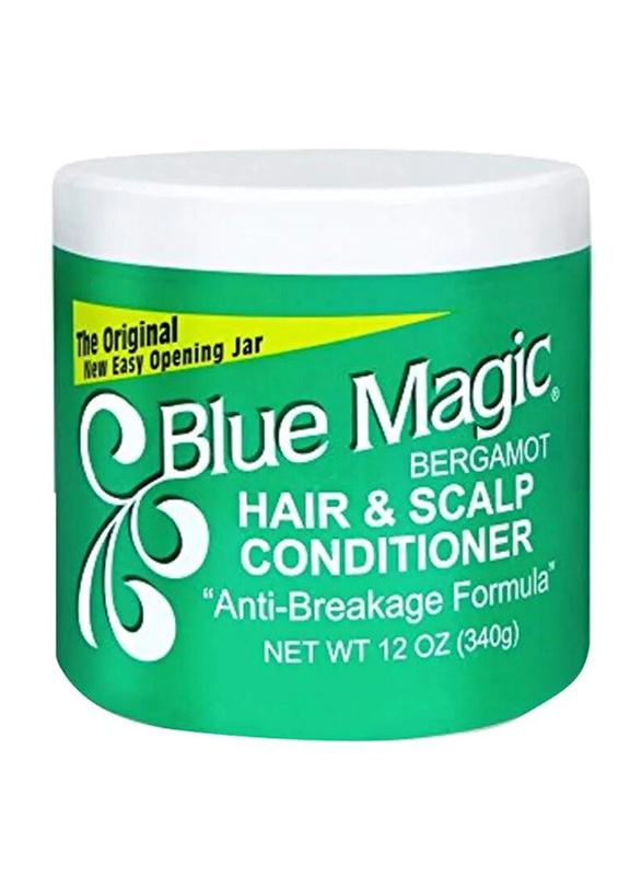 Blue Magic Bergamot Hair and Scalp Anti-Breakage Conditioner, 2 x 340g