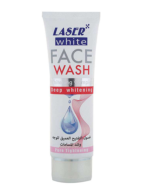 Laser White Deep Whitening Face Wash, 100ml