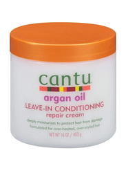 Cantu Argan Oil Leave-In Conditioning Repair Cream, 2 x 453g