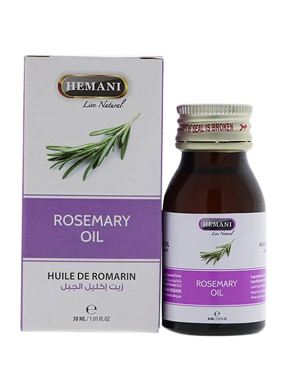 

Hemani Rosemary Oil for All Hair Types, 30ml