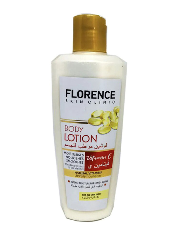 

Other Brand Florence Skin Clinic Body Lotion with Vitamin E White, 250ml