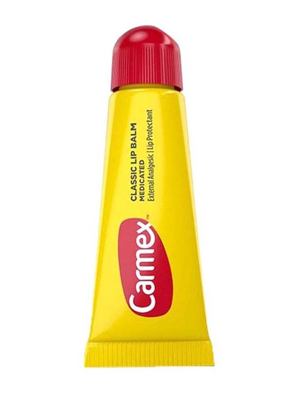 Carmex Medicated Moisturizing Classic Lip Balm, 10g