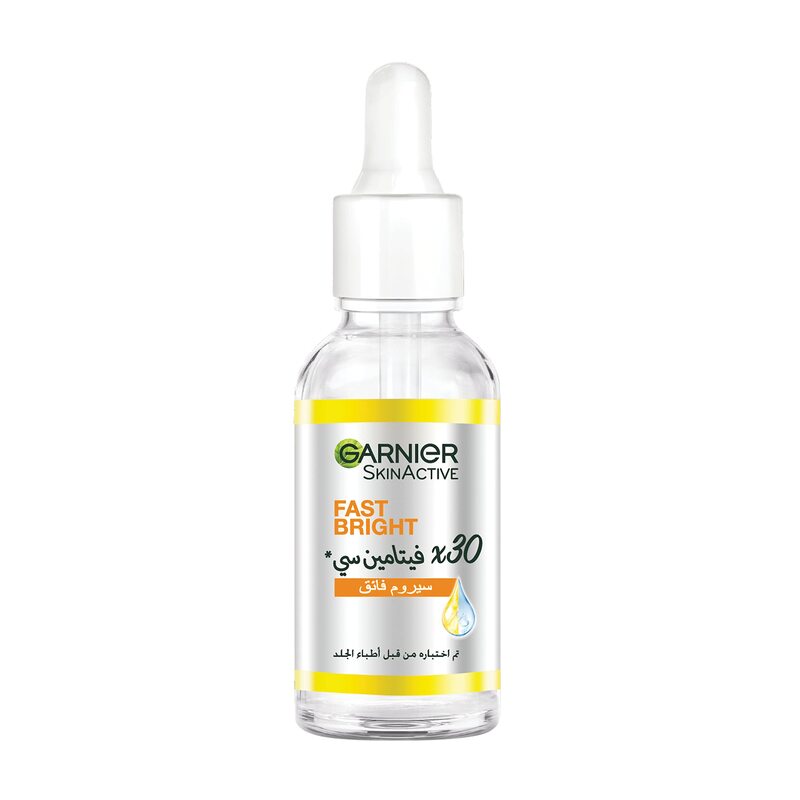 Garnier Skin Active Fast Bright 30x Vitamin C Serum, Anti Dark Spot 30ml