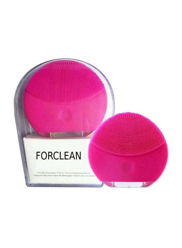 Forclean Electrical Facial Cleansing Brush, Pink