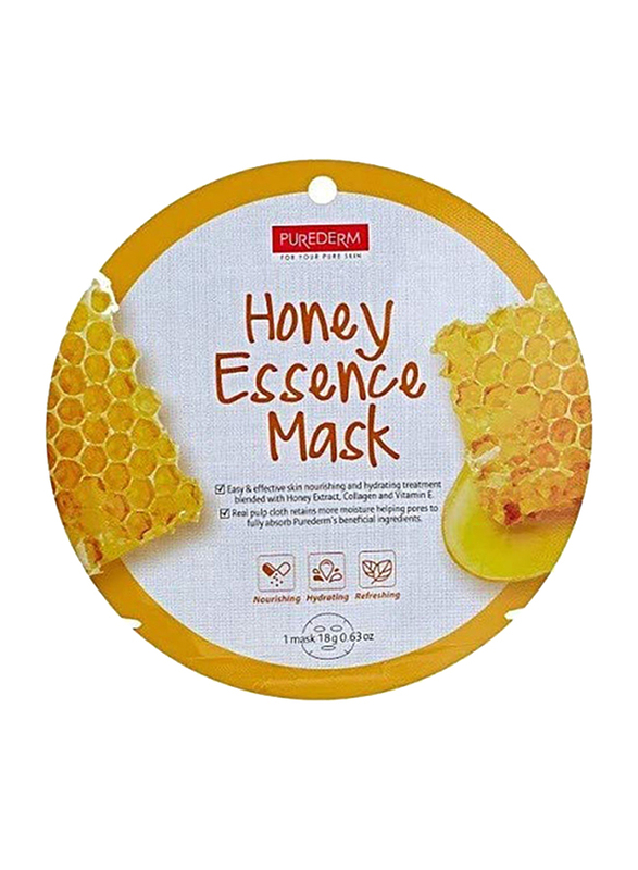 Purederm Honey Essence Mask, 18g