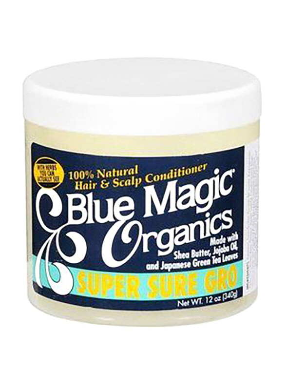 

Blue Magic Super Sure Gro Organics Hair & Scalp Conditioner for All Hair Types, 12oz