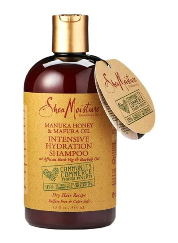 

Shea Moisture Manuka Honey & Mafura Oil Intensive Hydration Shampoo for All Hair Types, 384ml