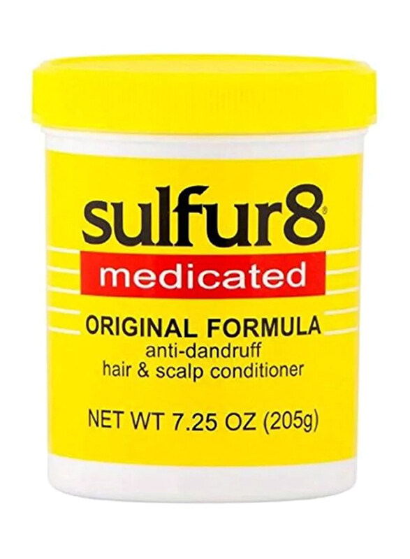 

Sulfur8 Sulfur 8 Medicated Original Formula Anti-Dandruff Hair & Scalp Conditioner for All Hair Types, 205gm