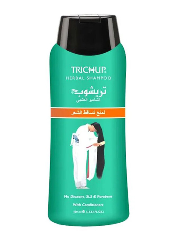 Trichup Hair Fall Control Herbal Shampoo with Conditioners, 400ml