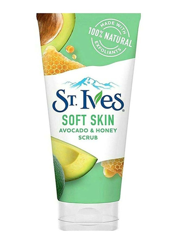 St. Ives Avocado & Honey Soft Skin Scrub, 170g