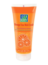 Asta Berry Orange Face Wash Scrub, 120ml