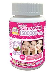 Supreme Gluta White 1500000 Mg Glutathione Skin Brightening 30 Caps