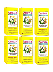 Omega Pain Killer Liniment, 6 Pieces x 60ml