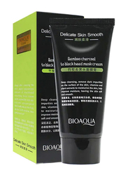 Bioaqua Blackhead Removal Bamboo Charcoal Face Mask Cream, 60gm