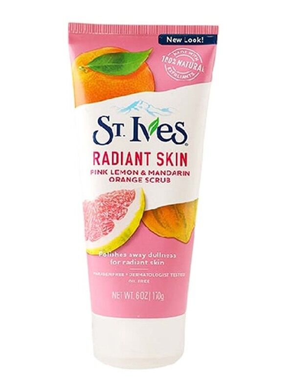

St. Ives Pink Lemon and Mandarin Orange Face Scrub, 170g