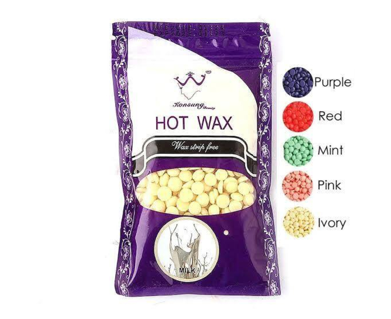 Hair Removal Hot Wax Beans Pink