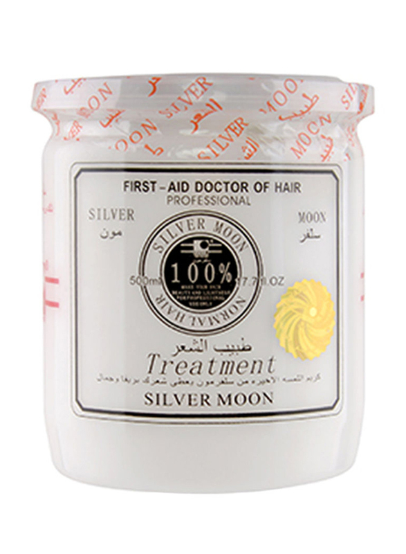 Silver Moon First-Aid Doctor of Hair Cream Treatment for Sensitive Scalps, 500ml