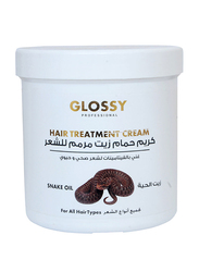 Glossy Professional Hair Treatment Cream Clear for All Hair Types, 1000ml