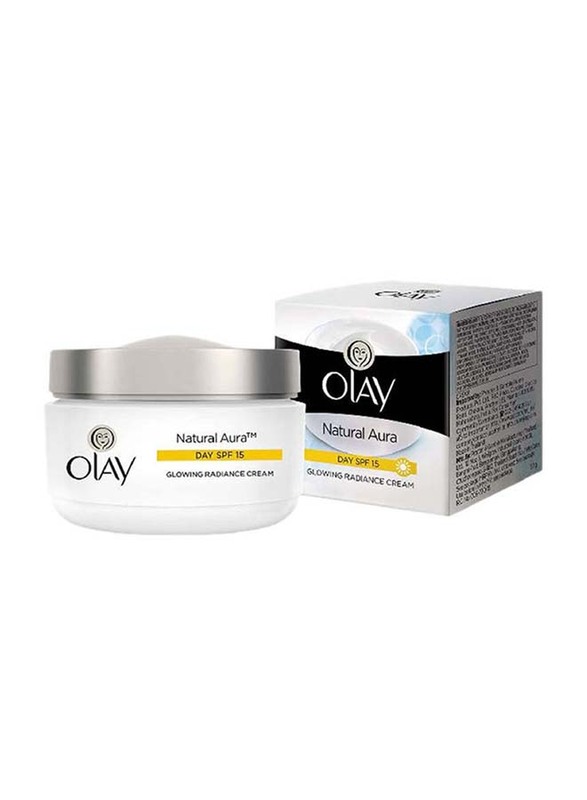 Olay Natural Aura SPF 15 Glowing Radiance Cream, 50g