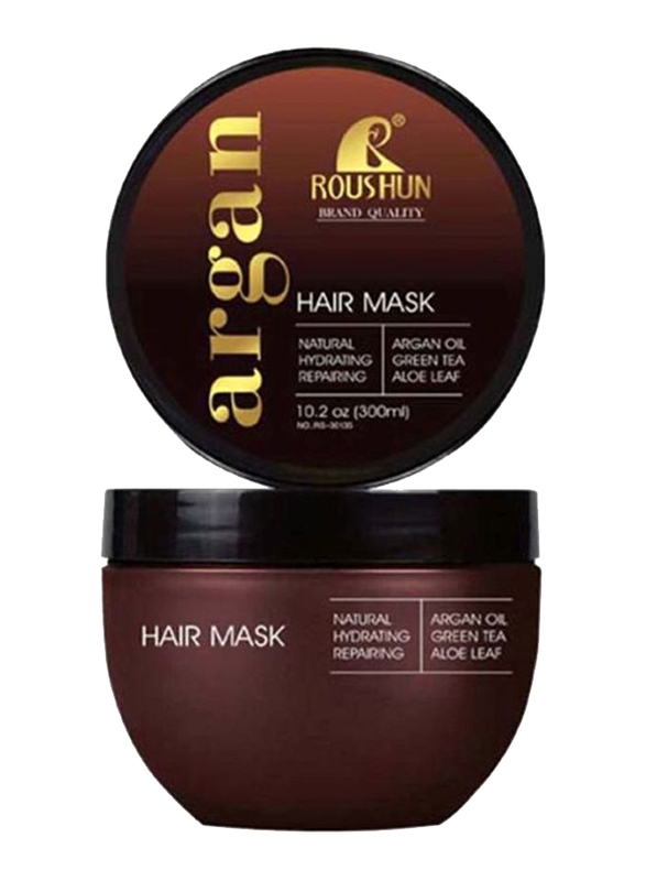 Roushun Argan Hair Mask for All Hair Types, 300ml