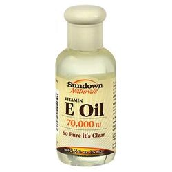 Sundown Natural Moisturizing Vitamin E Oil Clear 75ml