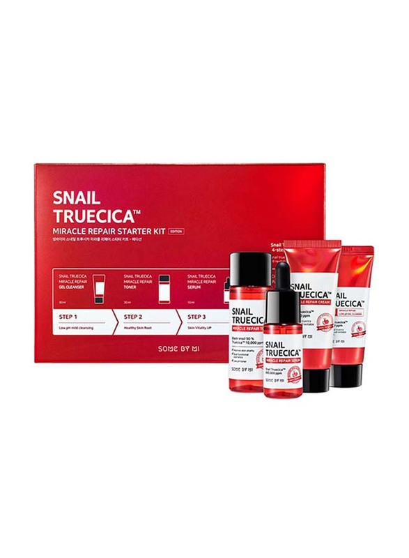 Some By Mi Snail Truecica Miracle Repair Starter Kit, 4 Pieces