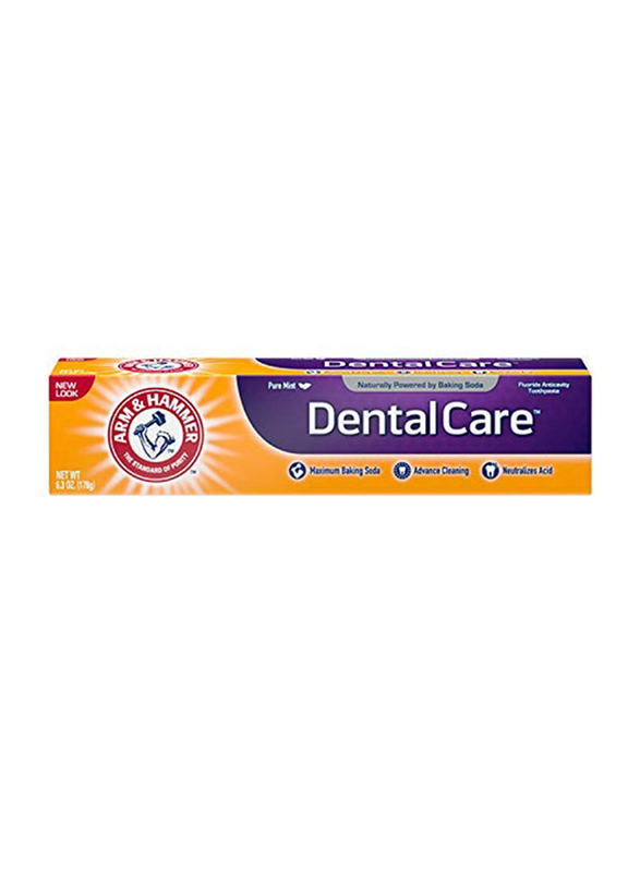 Arm & Hammer Dental Care Fluoride Anticavity Mint Toothpaste, 6.3oz