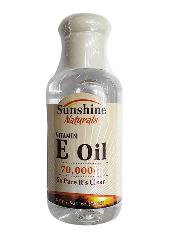 Sunshine Naturals Vitamin E Oil, 75ml