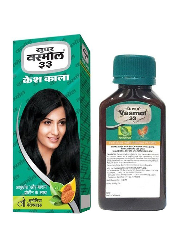 Vasmol 33 Kesh Kala Hair Oil, 100ml