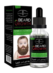 Aichun Beauty Beard Growth Essential Oil, 40ml, Clear