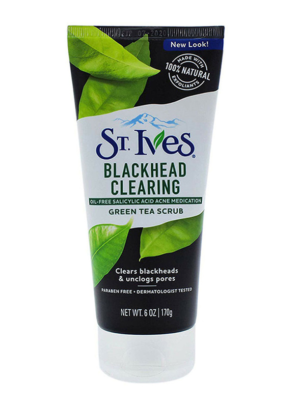 

St. Ives Black Head Clearing Green Tea Scrub, 170g