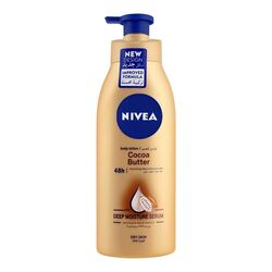 Nivea Cocoa Butter Body Lotion, Vitamin E, Dry Skin 400ml