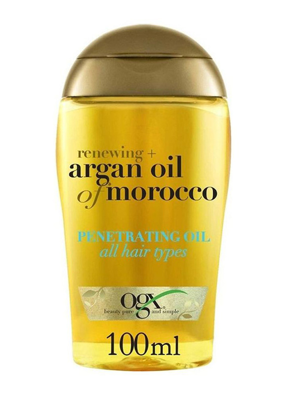 Ogx Argan Oil of Moroccan Penetrating Oil for All Hair Types, 100ml