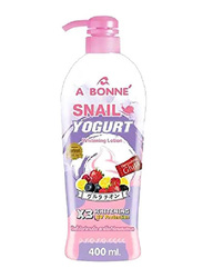 A Bonne Snail Yogurt X3 UV Protection Whitening Lotion, 400ml